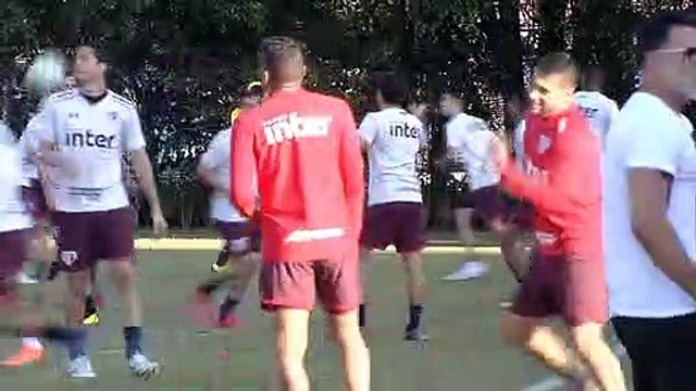 Treino do São Paulo - 1106
