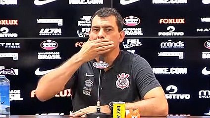 Coletiva  técnico do Corinthians
