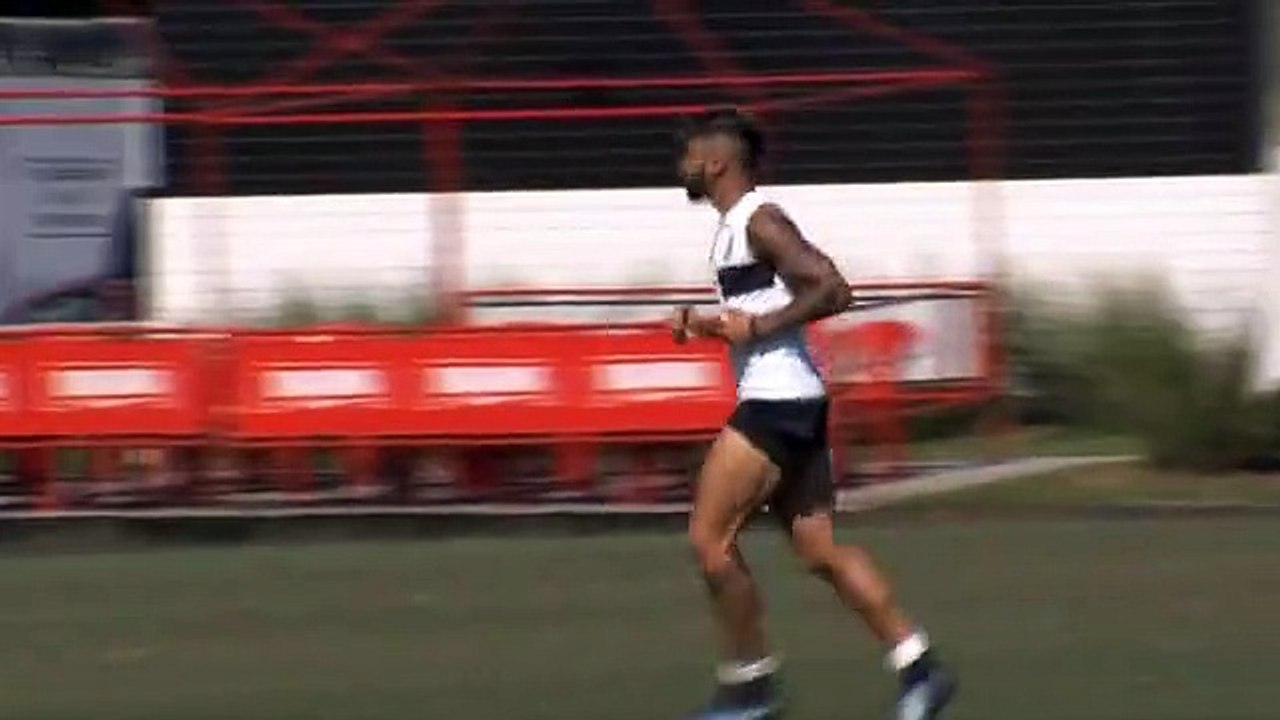 Treino do Santos - 5F