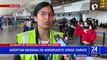 Aeropuerto Internacional Jorge Chávez suspenden vuelos a Cusco y Arequipa