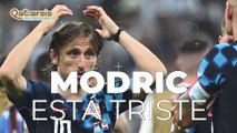 Modric triste por la derrota ante Argentina - Qatarsis Futbolera