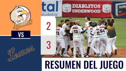 Resumen Águilas vs Leones 14-Dic