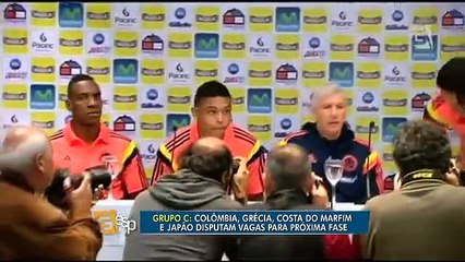 Grupo C Colômbia e Japão são favoritos em grupo equilibrado