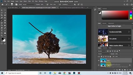 Selection tool and some basic tools in Adobe Photoshop CC 2019 Urdu Hindi Class one_