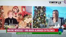 Ana María Alvarado aclara supuesta pelea con Maxine Woodside