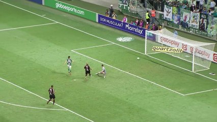 Veja o primeiro gol do Palmeiras contra o Atlético-PR
