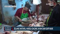 Jelang Natal dan Tahun Baru, Harga Daging Ayam dan Sapi di Pasar Naik