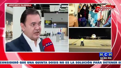 Llega a Palmerola primer vuelo directo desde Madrid