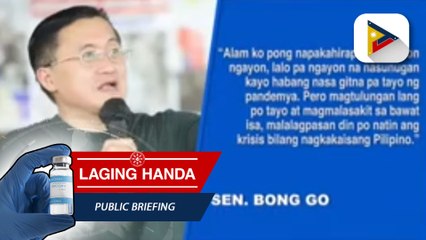 Ilang mga residente ng Cotabato City, binigyan ng tulong ng outreach team ni Sen. Go