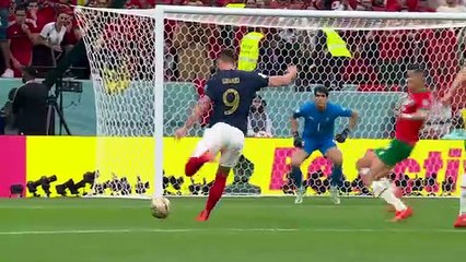 FIFA World Cup 2022 -France vs Morocco highlights