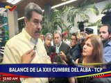 Pdte. Maduro ofrece balance de la XXII Cumbre del ALBA-TPC a medios de comunicación Internacionales