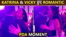 Lovebirds Katrina Kaif and Vicky Kaushal Kiss and Hug PDA Moment
