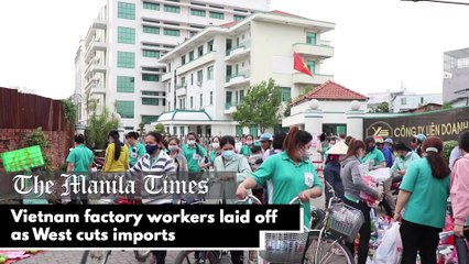 Vietnam factory workers laid off as West cuts imports