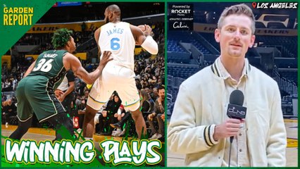 Marcus Smart Makes WINNING PLAYS in Celtics Comeback vs Lakers