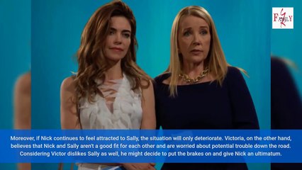 Nick Betrays & Banished Newman Media For Sally Venture Young and the Restless Sp