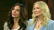 Brooke and Taylor's Surprise Announcement to Ridge! The Bold and the Beautiful