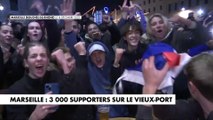 Marseille : 3.000 supporters sur le Vieux-Port