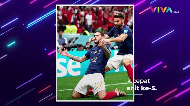 Gol Beringas Timnas Prancis 'Merobek' Gawang Maroko