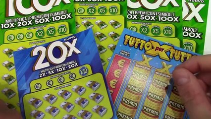 Gratta e Vinci con Tutto x Tutto, 20X e...