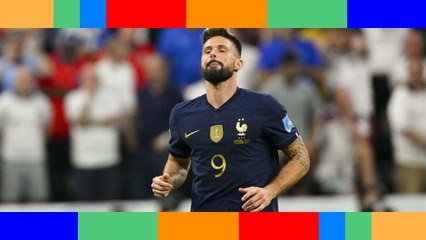 Olivier Giroud radieux : canon en tribunes, il publie un selfie avec sa femme et ses deux aînés