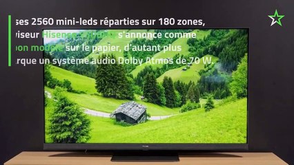 Test Téléviseur Hisense 55U8HQ : le Mini-Led abordable