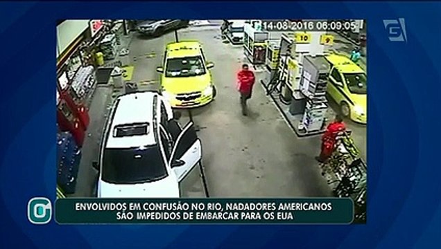 Envolvidos em confusão no Rio, nadadores são impedidos de embarcar para EUA