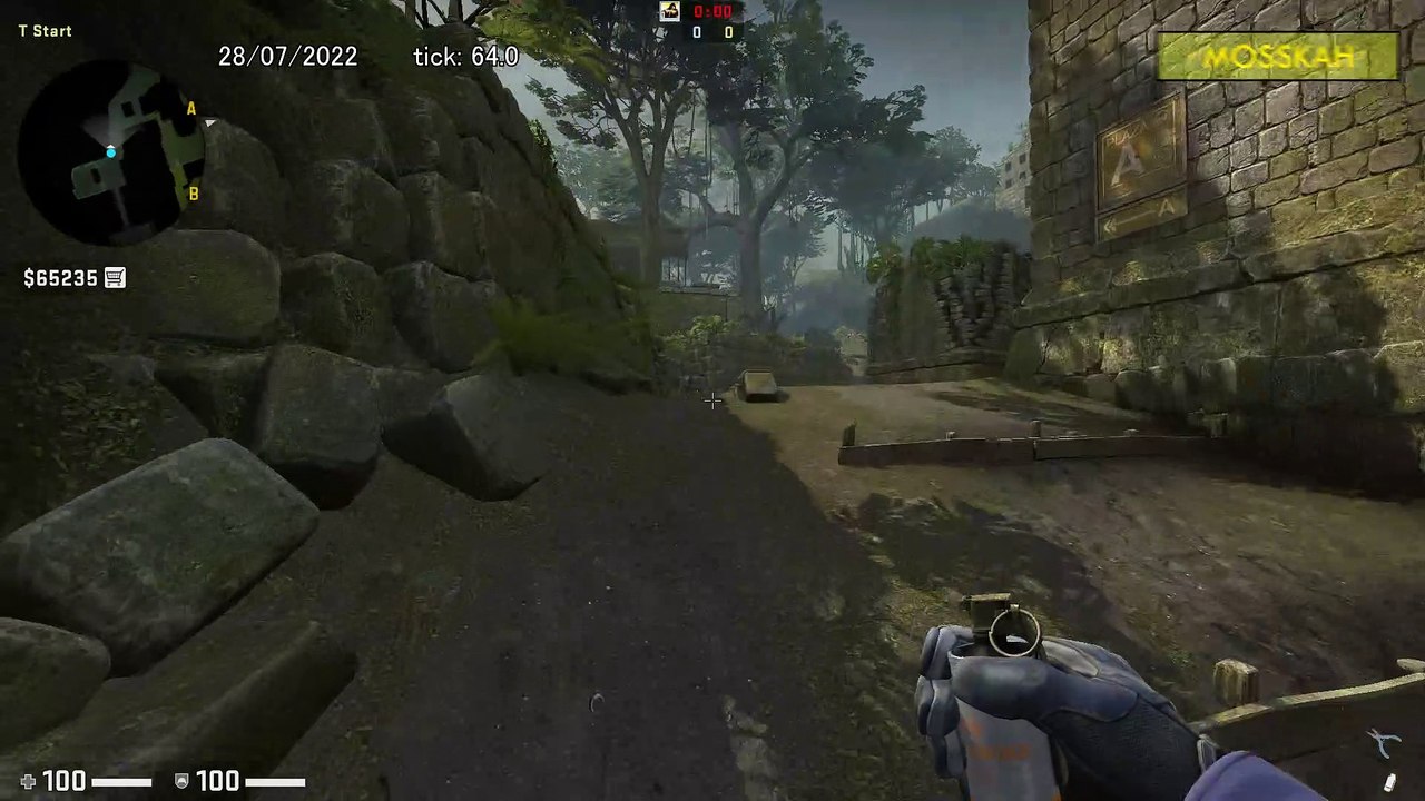 How to Smoke T Side Upper on Ancient, option 1 - CSGO