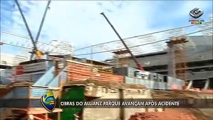 Confira os avanços no novo estádio do Palmeiras