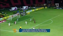 Com grande atuação de trio ofensivo, Santos vence a avança na Copa do Brasil