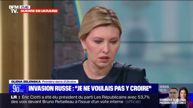 Je ne voulais pas y croire : Olena Zelenska, Première dame d'Ukraine raconte le début de la guerre