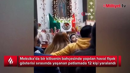 Meksika’da havai fişek gösterisinde patlama: 12 yaralı