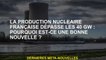 La production nucléaire française dépasse 40 GW: Pourquoi cette bonne nouvelle est-elle?