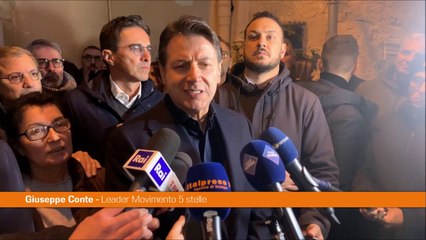 Conte a Bari rilancia l'intesa tra M5S ed Emiliano