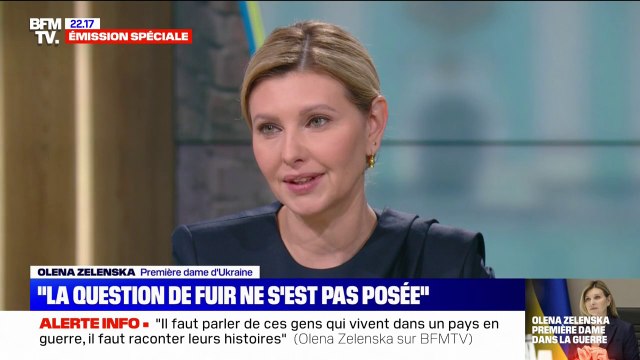 Guerre en Ukraine: Nous ne savons pas quand est-ce que ce marathon pour la vie prendra fin , raconte Olena Zelenska