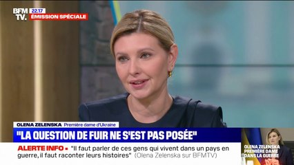 Guerre en Ukraine: "Nous ne savons pas quand est-ce que ce marathon pour la vie prendra fin", raconte Olena Zelenska