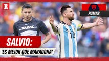 MESSI, el MEJOR DE TODOS LOS TIEMPOS para Salvio