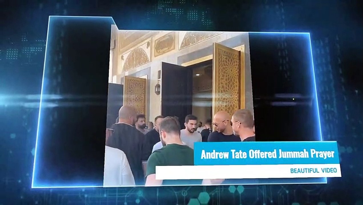 Andrew Tate Praying in a Mosque on Friday!!!