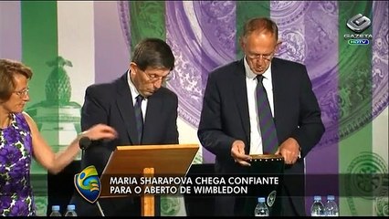 Wimbledon tem tapete rosa e sorteio das chaves