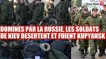 Les forces de l'Ukraine fuient et abandonnent Kupyansk à la Russie