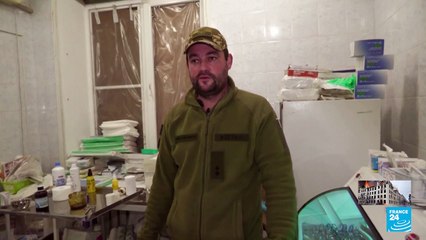 Ucrania: en medio de los combates en Donetsk, los médicos cumplen arduas jornadas