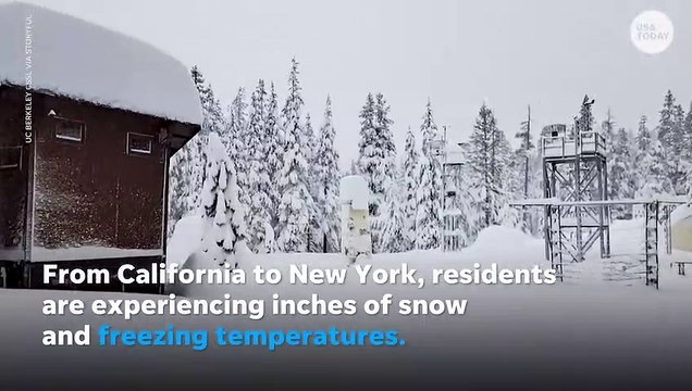 Americans brace for harsh winter conditions, inches of snow and freezing temperatures - USA TODAY