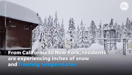 Americans brace for harsh winter conditions, inches of snow and freezing temperatures - USA TODAY