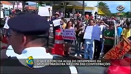 Veja o que a torcida acha da Seleção na Copa das Confederações