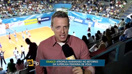No retorno à Superliga, Osasco bate o Maranhão por 3 sets a 0