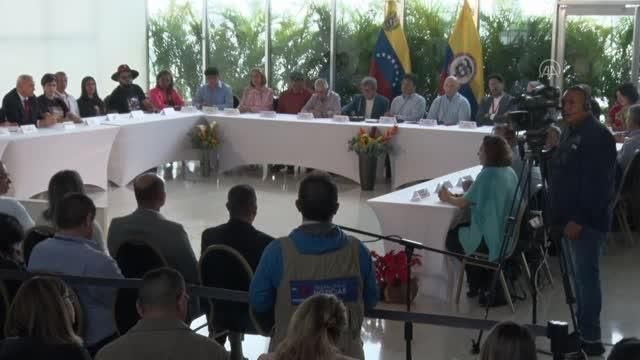 VENEZUELA - Kolombiya hükûmeti temsilcileri ile ELN arasındaki barış görüşmeleri sona erdi