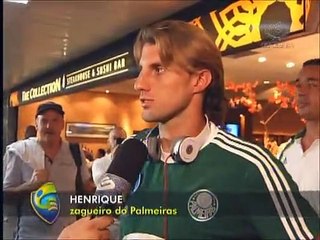 Confira como foi o embarque do Palmeiras para a Argentina, onde enfrente o Tigre, pela Libertadores
