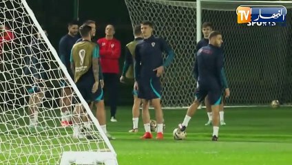 كرواتيا تجري آخر حصة تدريبية قبل مواجهة الأرجنتين