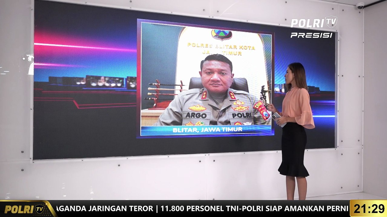 Live Dialog Bersama Kapolres Blitar Terkait Penyekapan Dan Perampokan Di Rumah Wali Kota Blitar