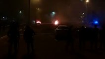 Carros são incendiados em Brasília