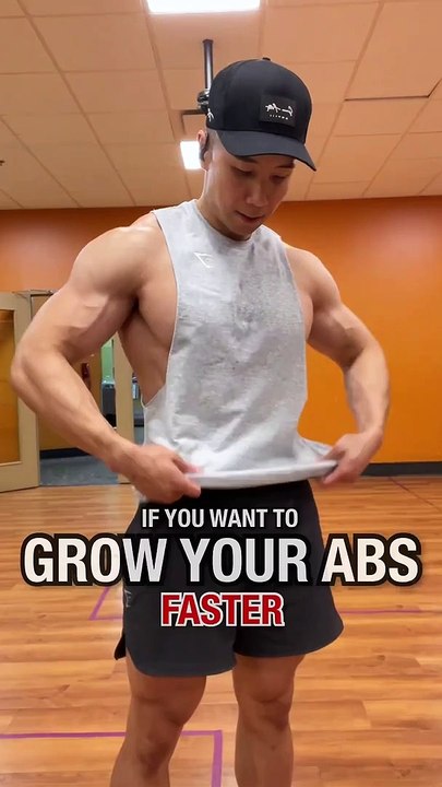 This will GROW your abs, but if you want your abs to SHOW through, #abtraining #abstraining #absday #abday sixpackabs #sixpackexercise #6packabs #abexercises #abexercise #6pack #sixpack